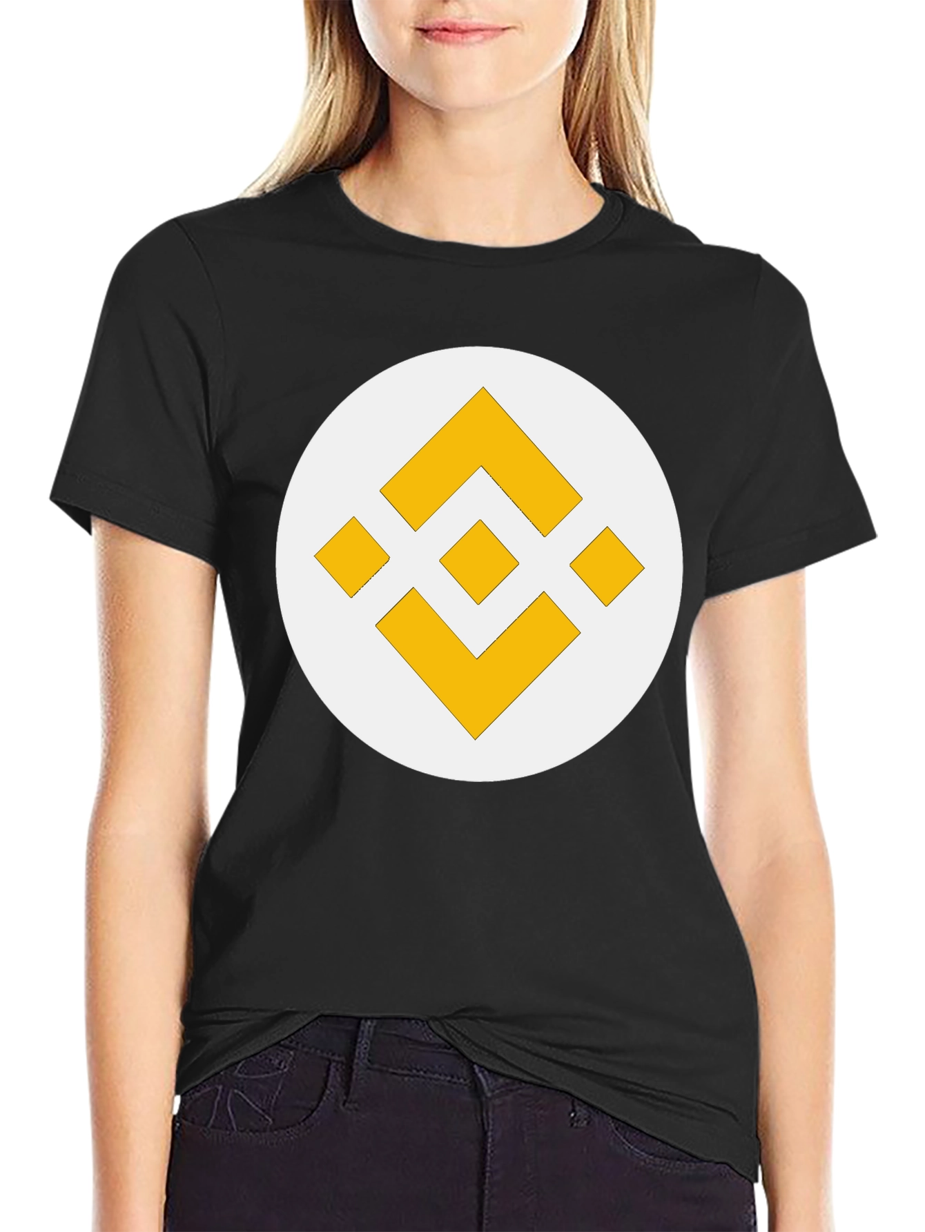 Binance Logo T-Shirt - Crypto Enthusiast Apparel