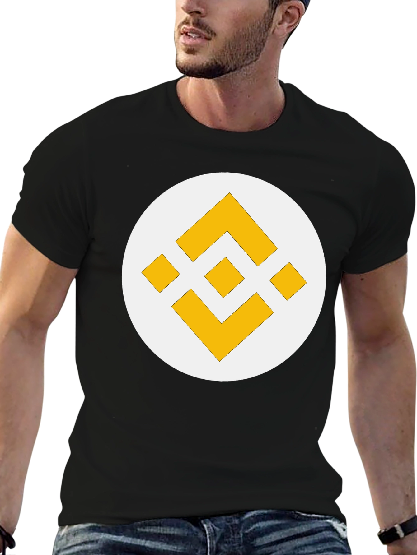 Binance Logo T-Shirt - Crypto Enthusiast Apparel