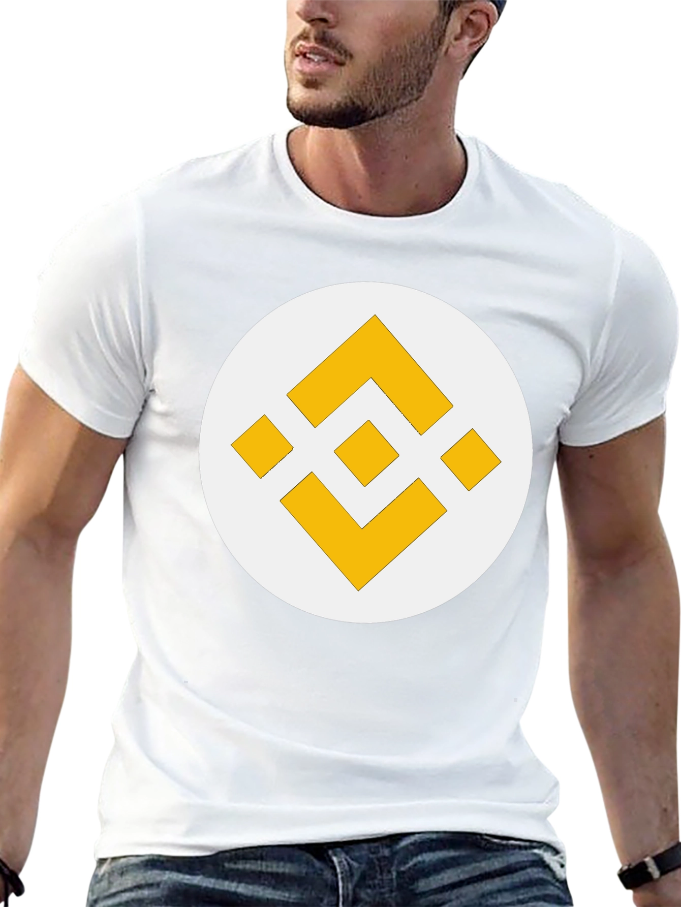 Binance Logo T-Shirt - Crypto Enthusiast Apparel
