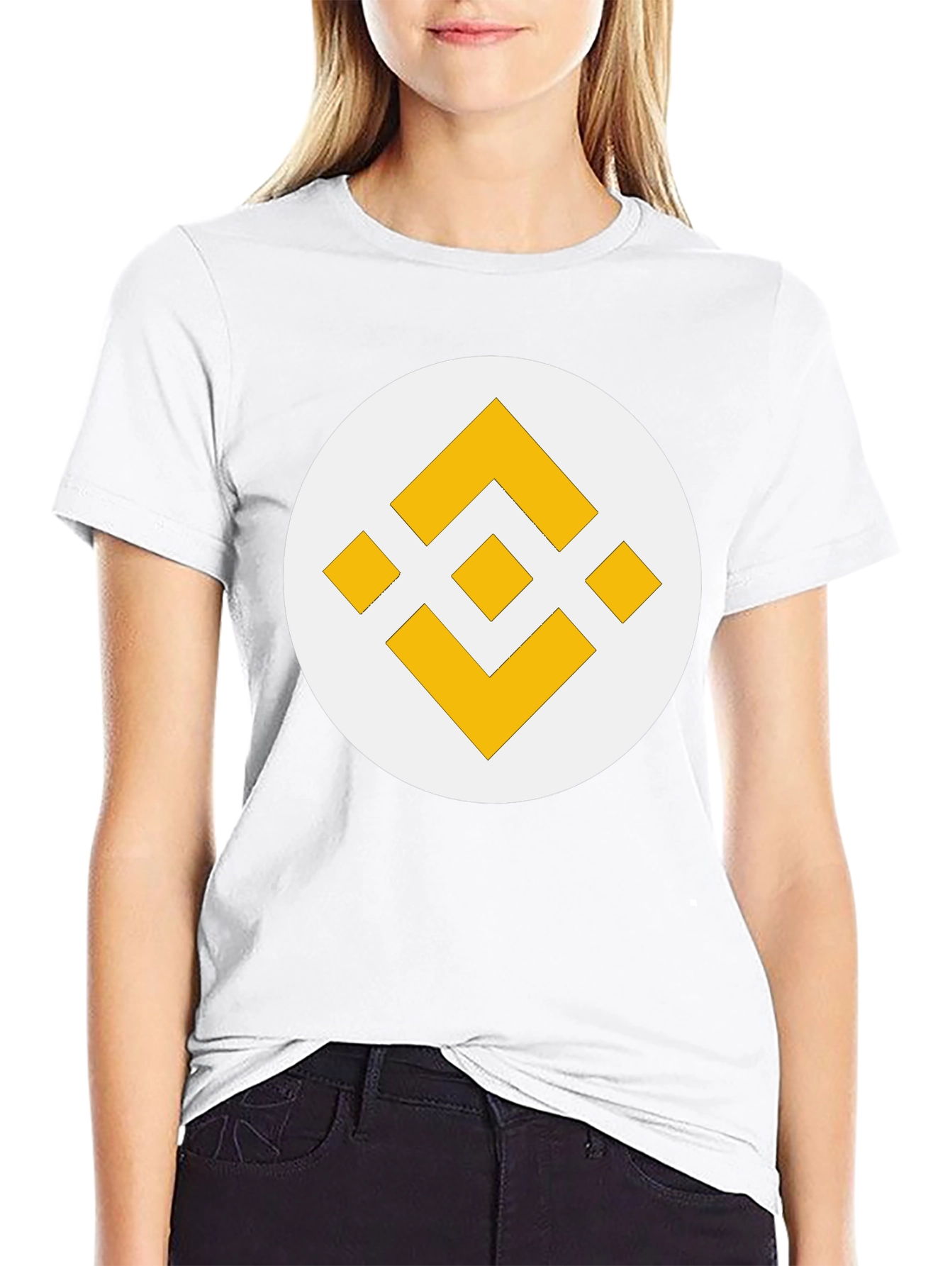 Binance Logo T-Shirt - Crypto Enthusiast Apparel