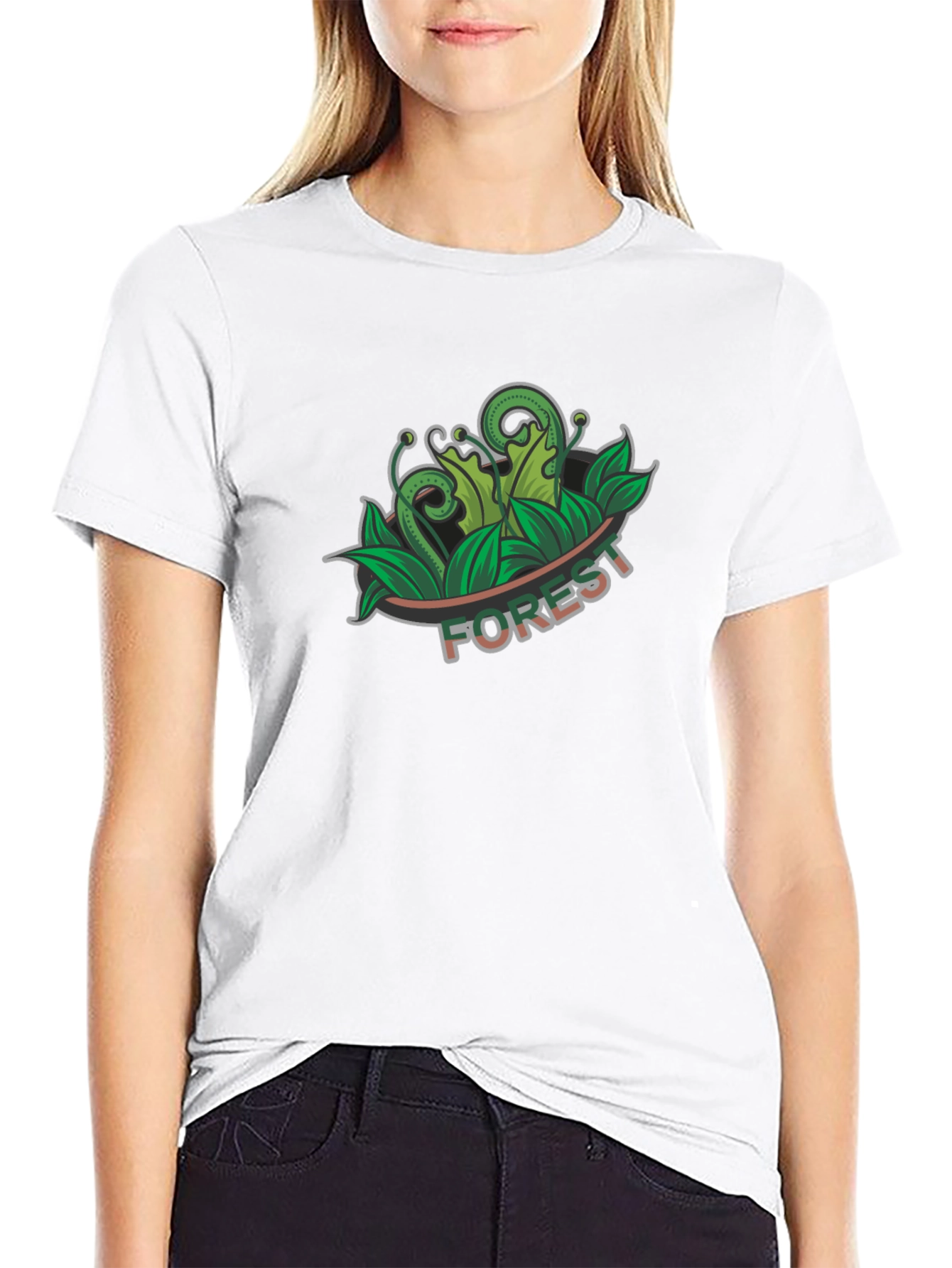 Forest Graphic T-Shirt - Unique Nature Design Tee