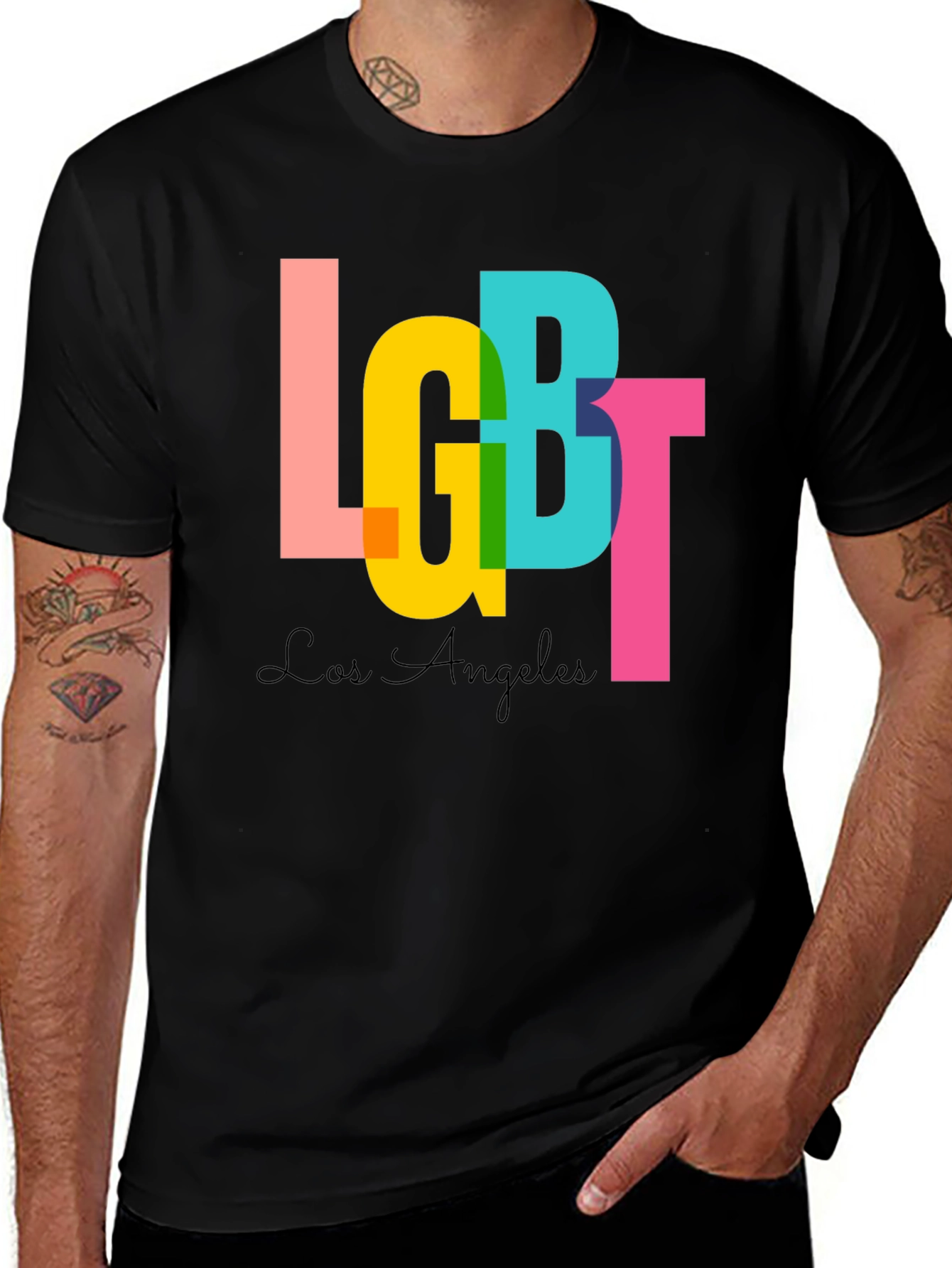 LGBT Los Angeles Graphic Tee