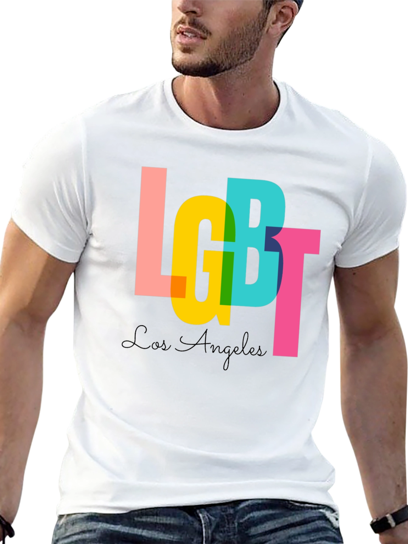 LGBT Los Angeles Graphic Tee