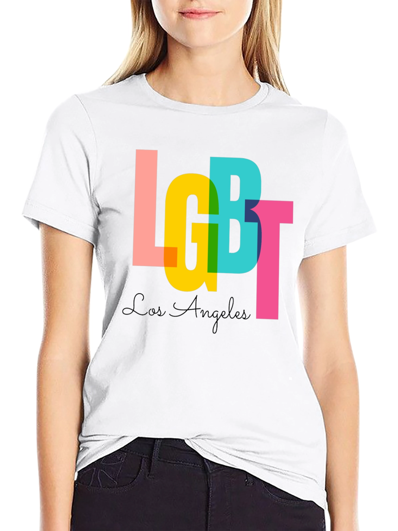 LGBT Los Angeles Graphic Tee