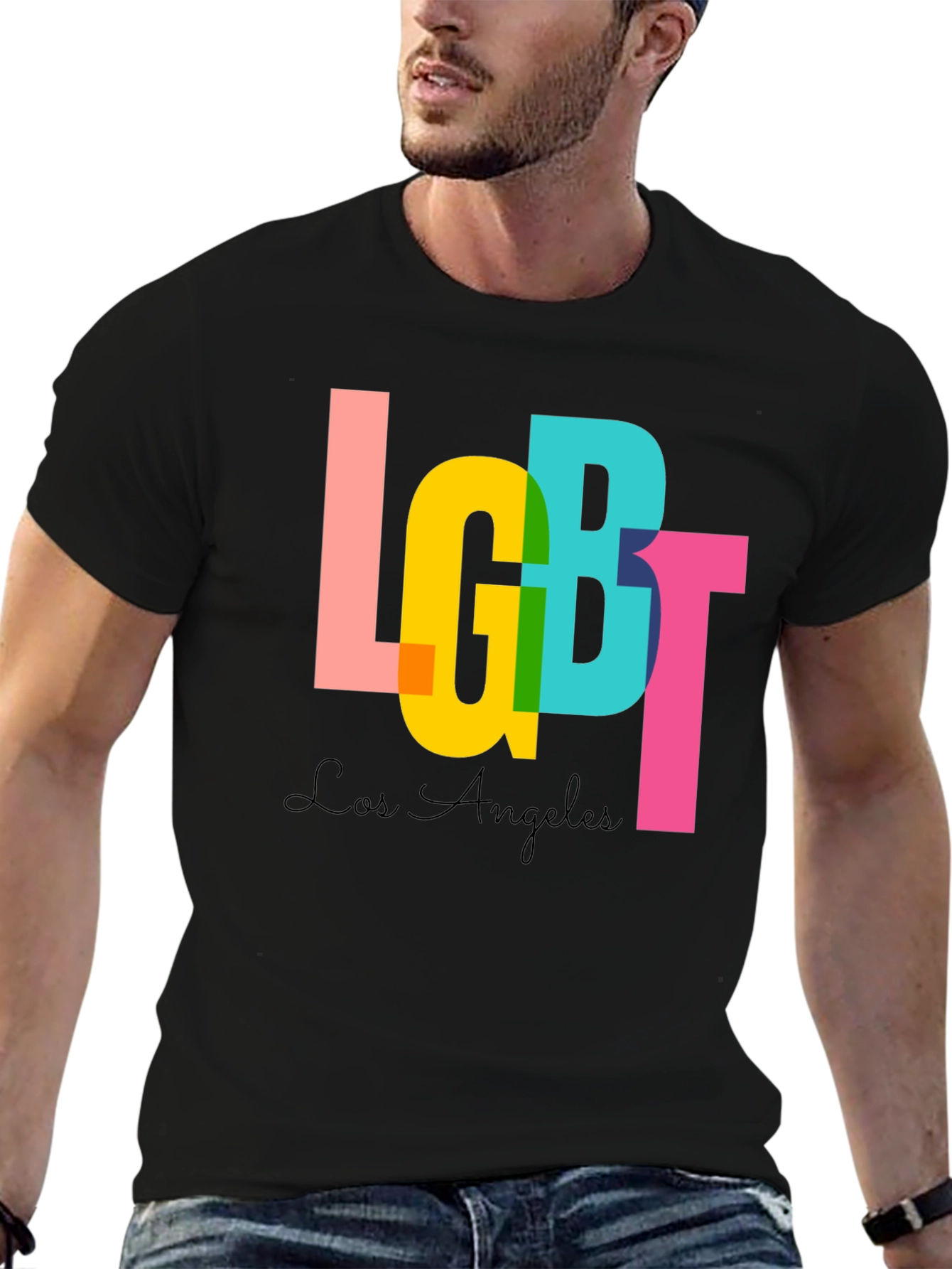 LGBT Los Angeles Graphic Tee