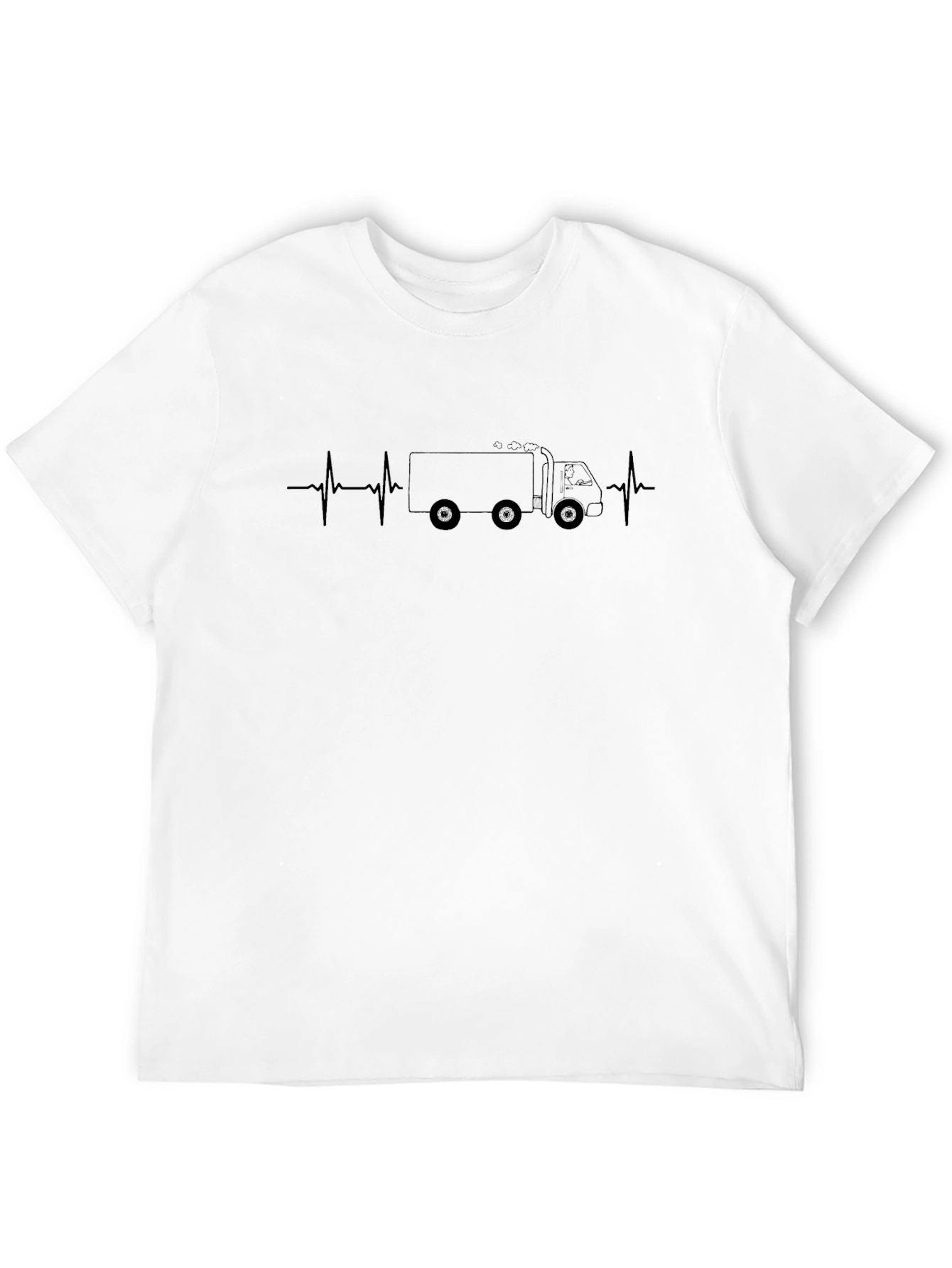 Garbage Truck Heartbeat T-Shirt