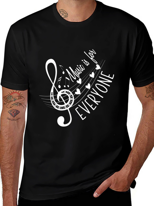 Music is for Everyone Graphic T-Shirt