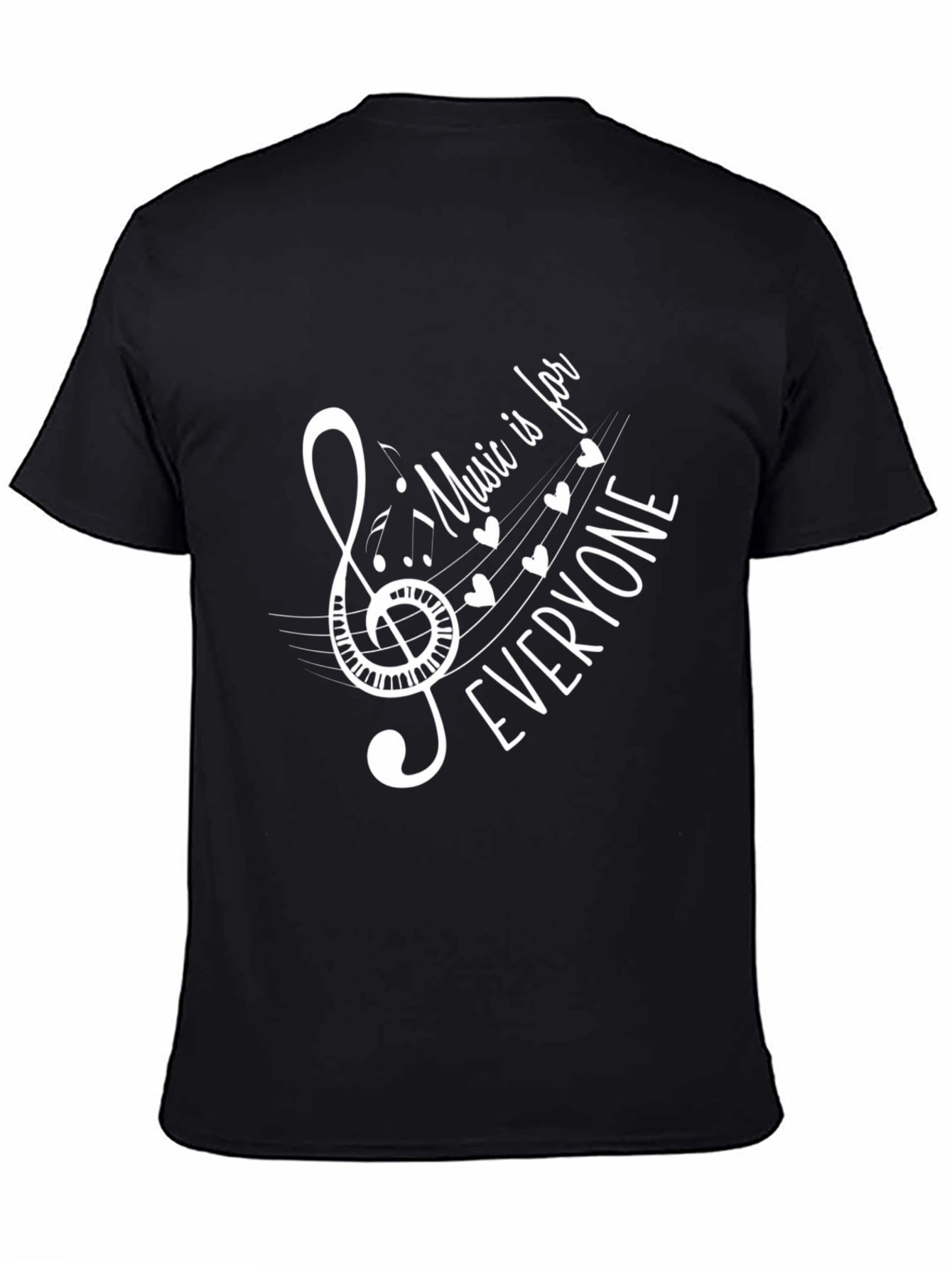 Music is for Everyone Graphic T-Shirt