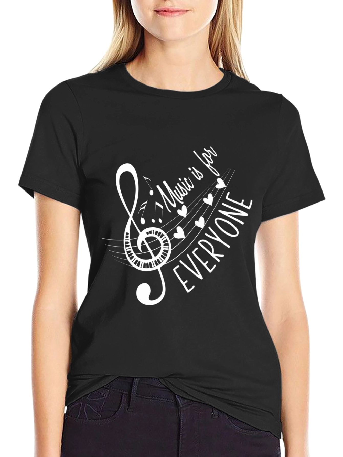 Music is for Everyone Graphic T-Shirt