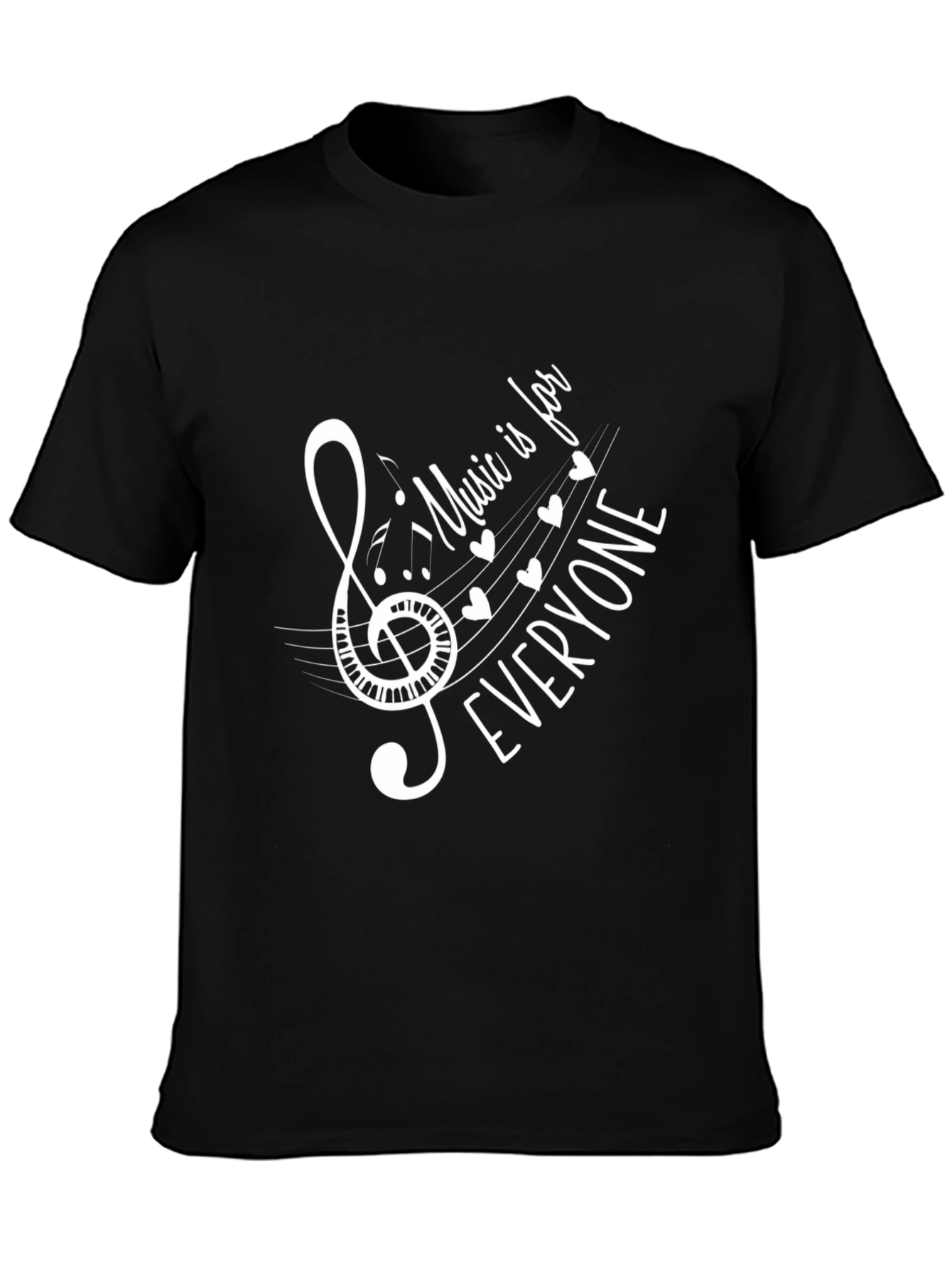 Music is for Everyone Graphic T-Shirt
