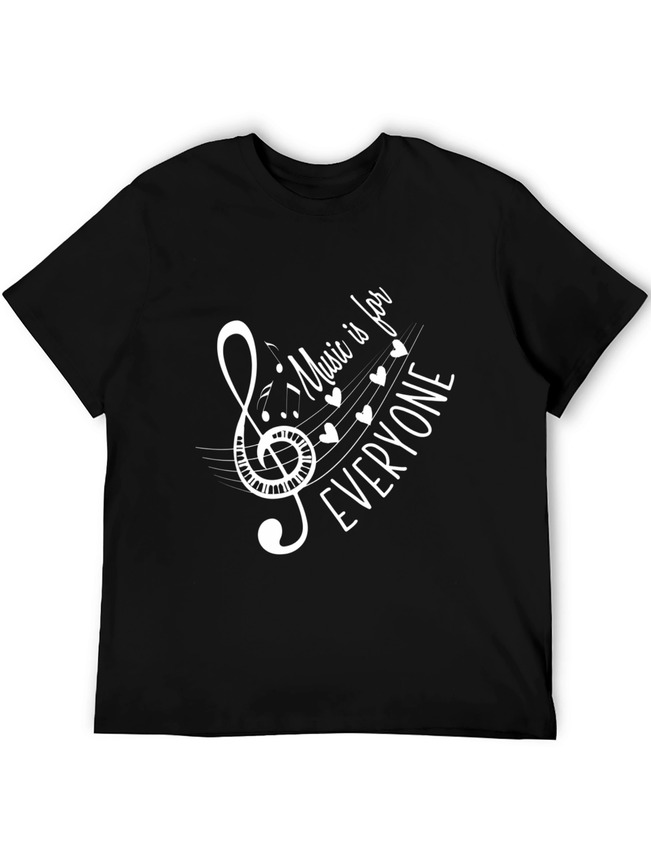 Music is for Everyone Graphic T-Shirt