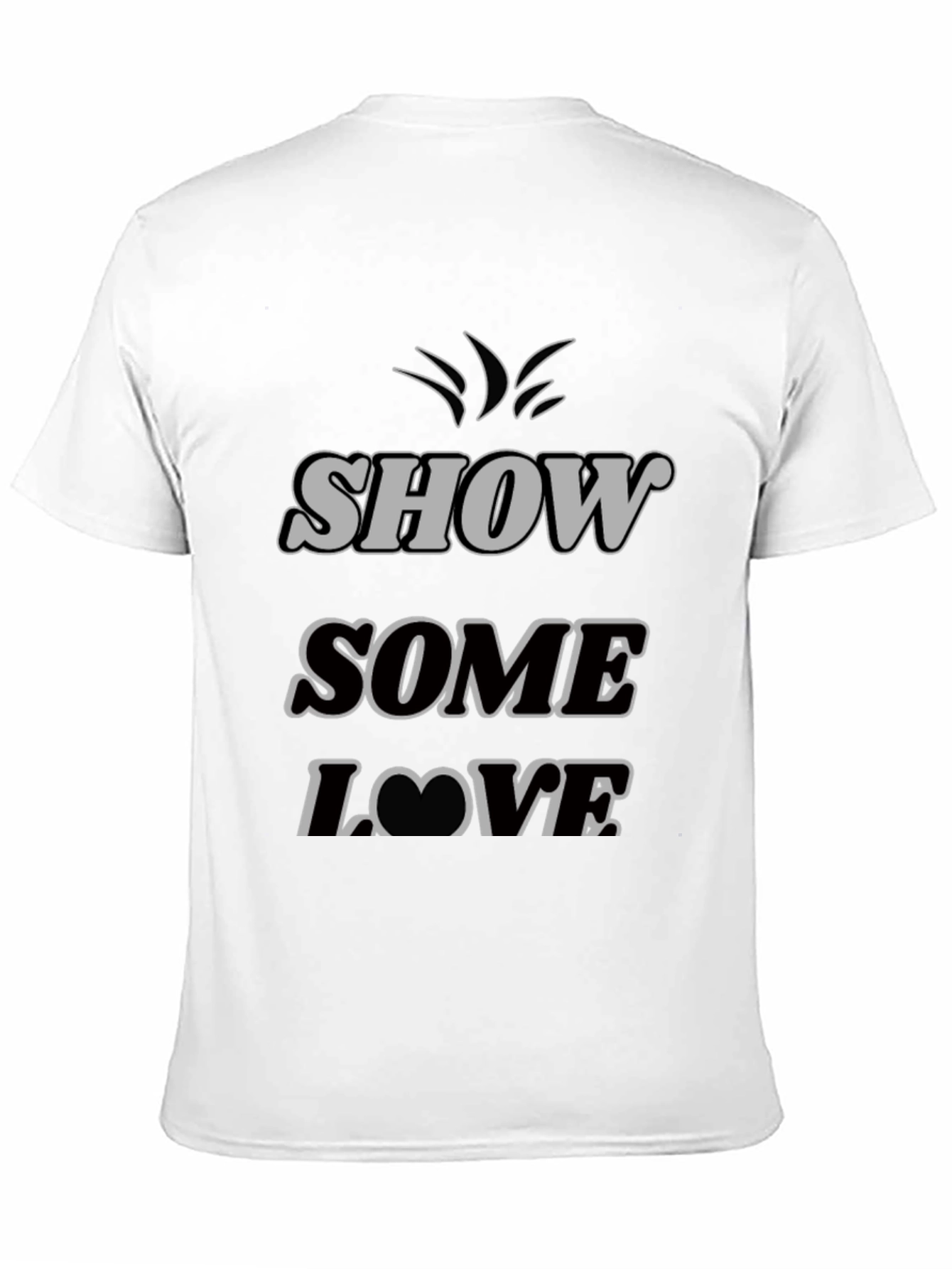 Show Some Love Graphic Tee - Black T-Shirt
