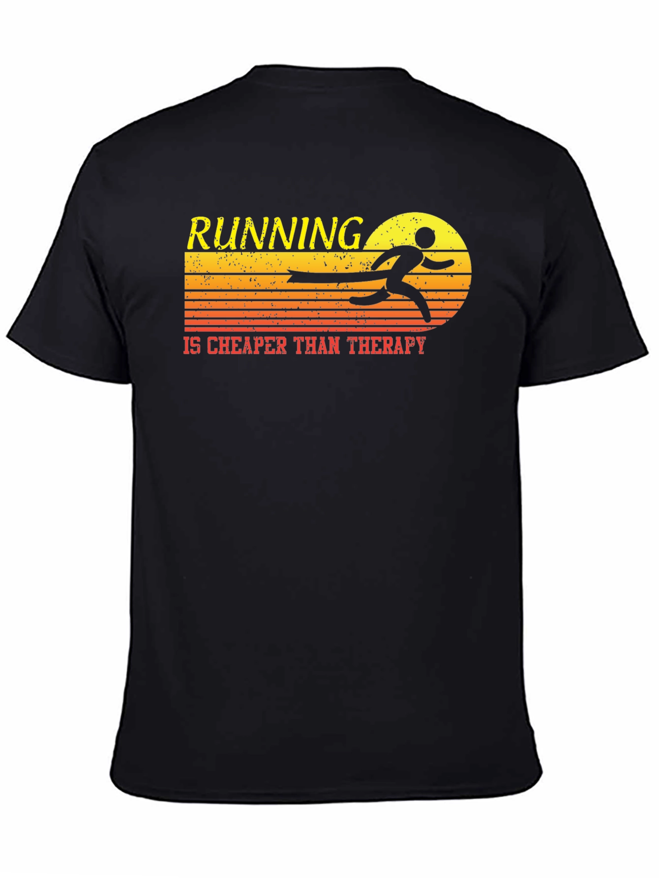 Running is Cheaper Than Therapy T-Shirt