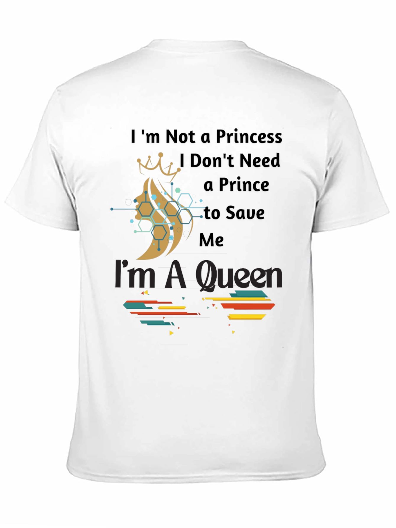 Queen Graphic Tee - Empowering Womens Fashion