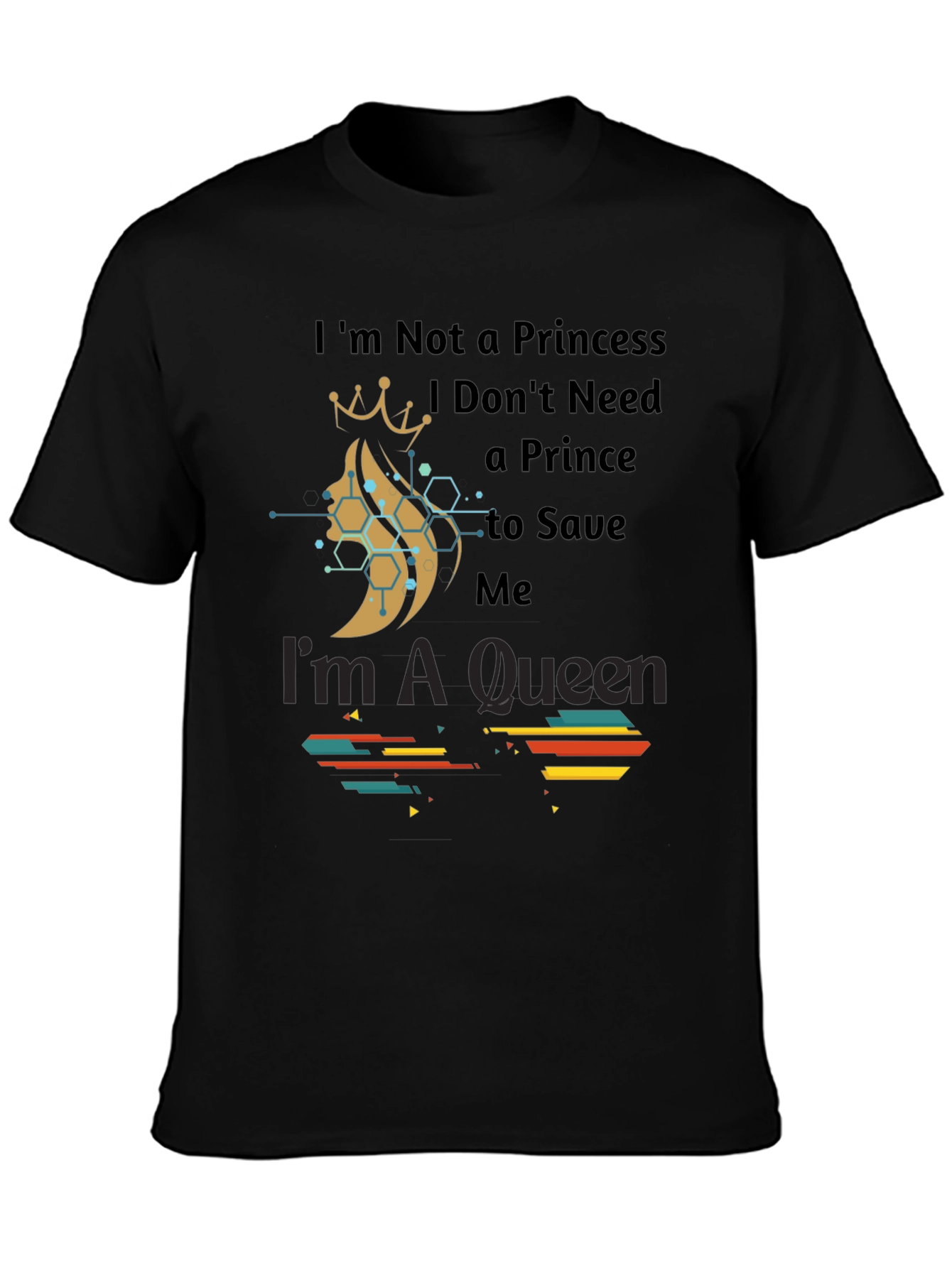 Queen Graphic Tee - Empowering Womens Fashion
