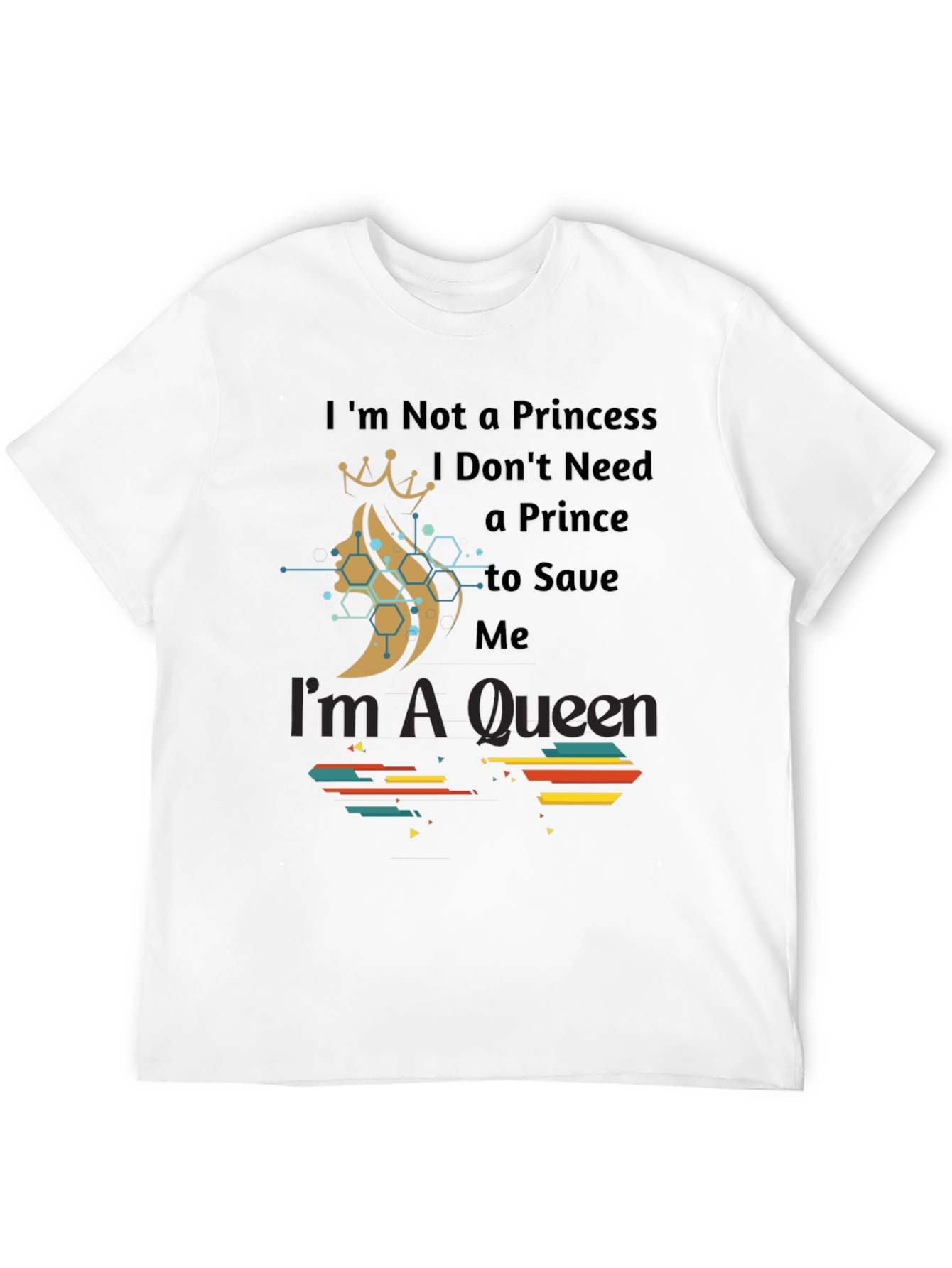 Queen Graphic Tee - Empowering Womens Fashion