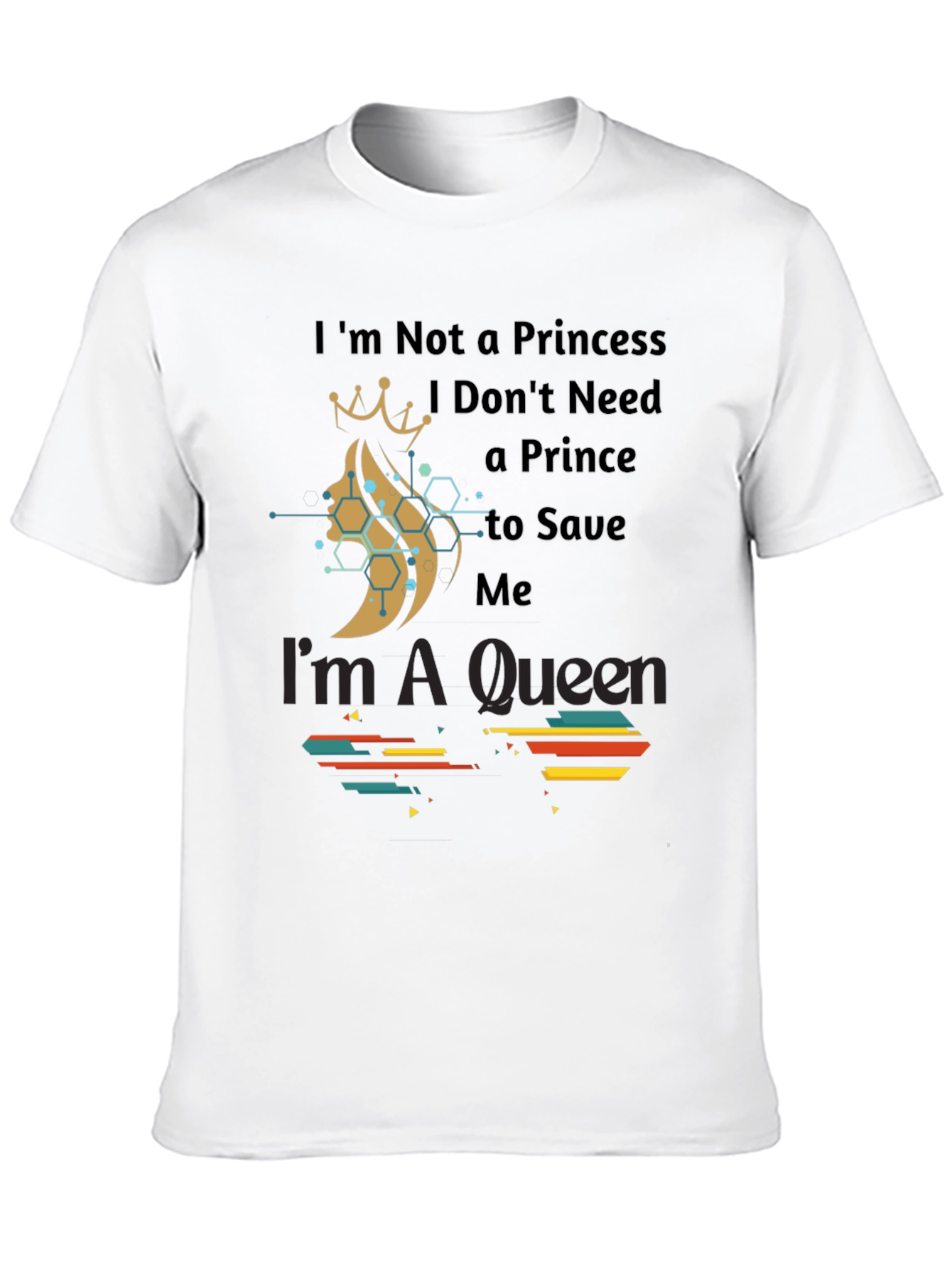 Queen Graphic Tee - Empowering Womens Fashion