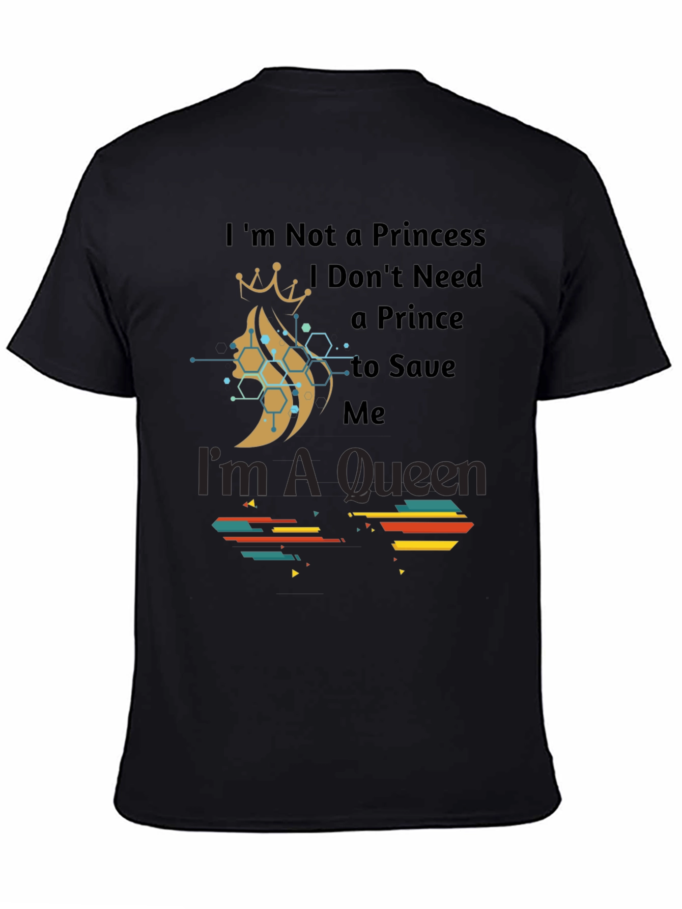 Queen Graphic Tee - Empowering Womens Fashion