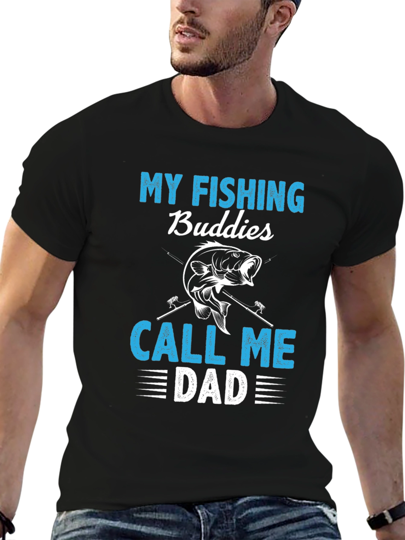 Fishing Buddies Dad T-Shirt