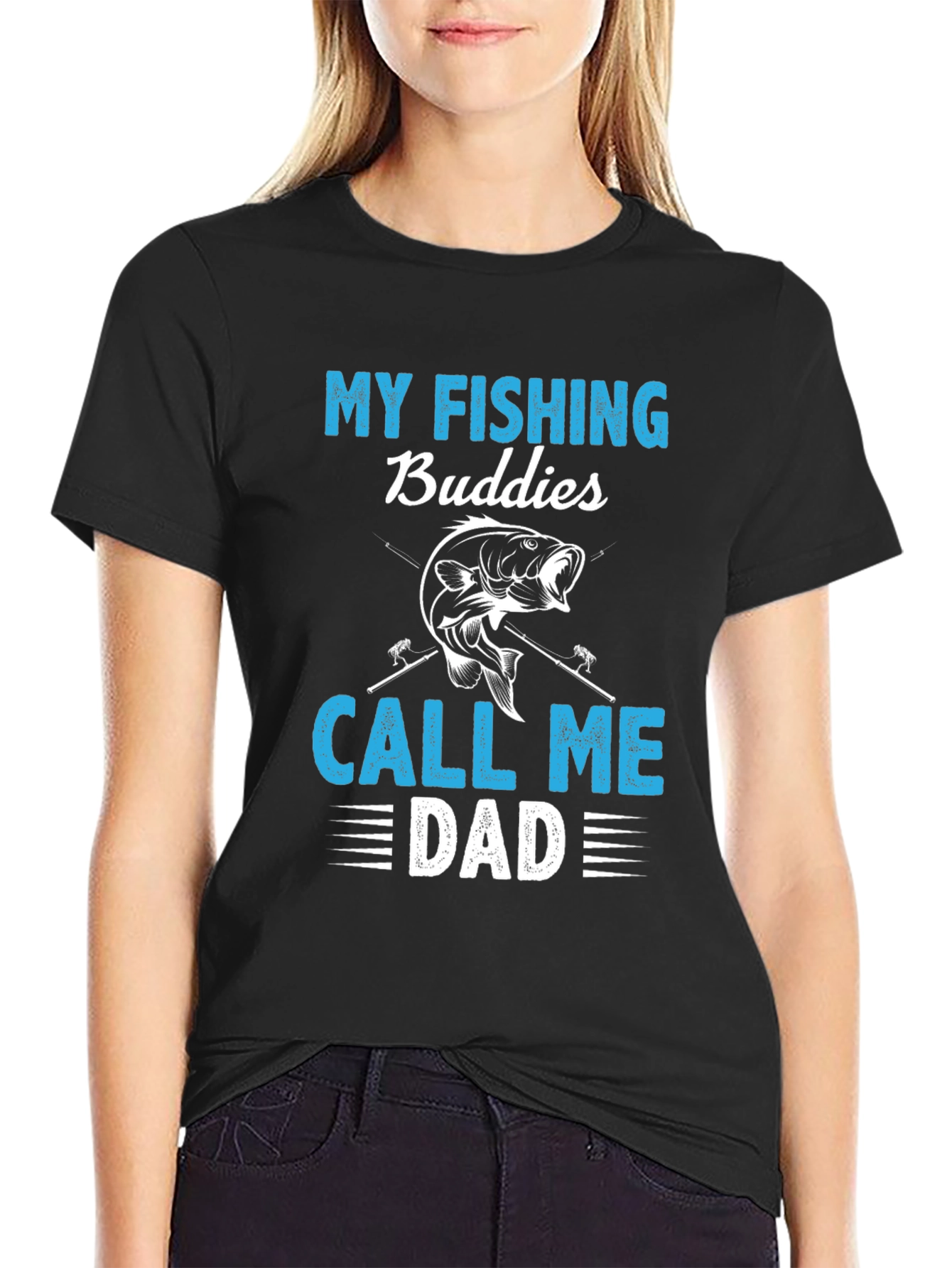 Fishing Buddies Dad T-Shirt