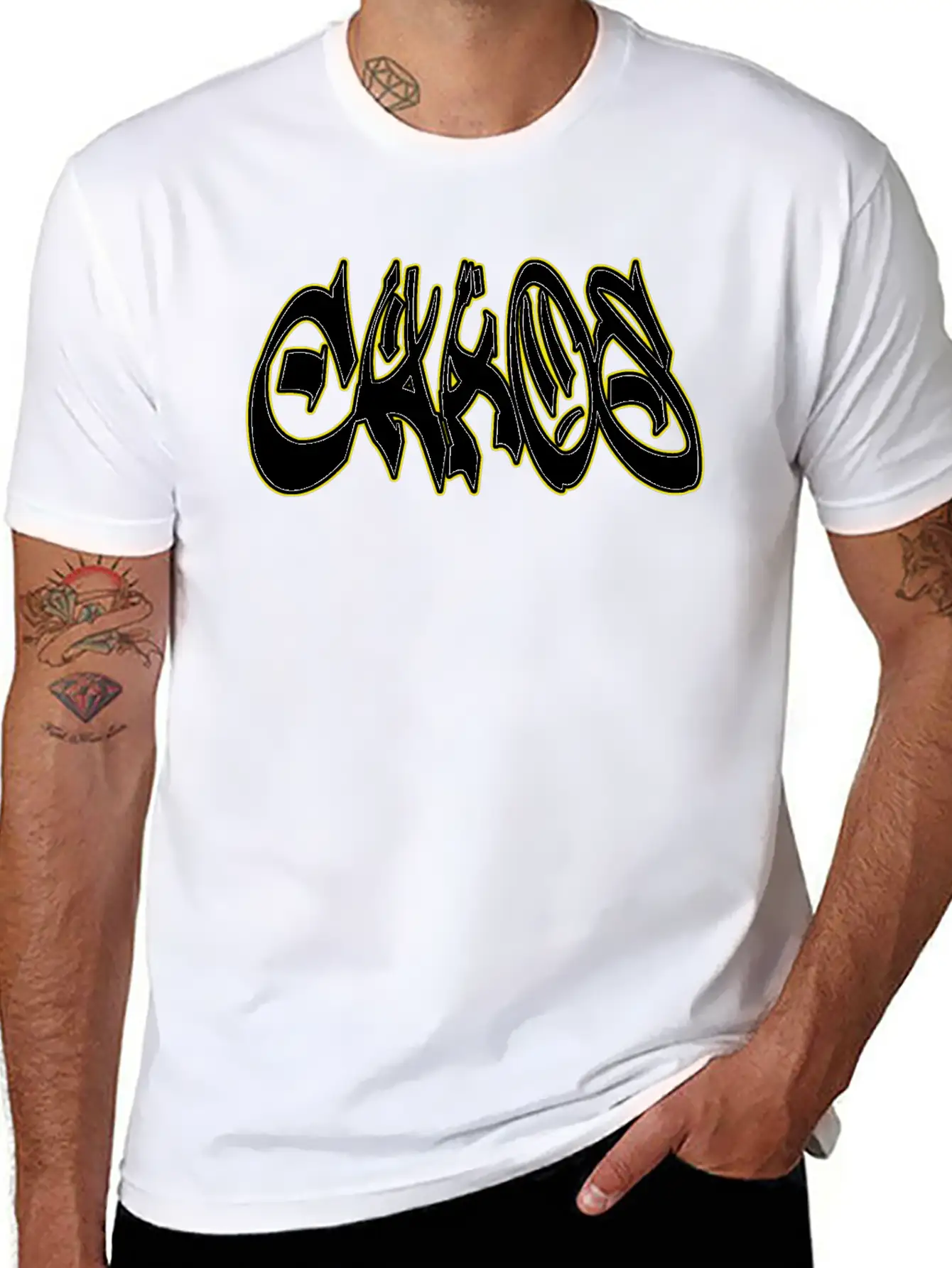 Chaos... Unisex Casual T-Shirt – Clean Design For Daily Comfort