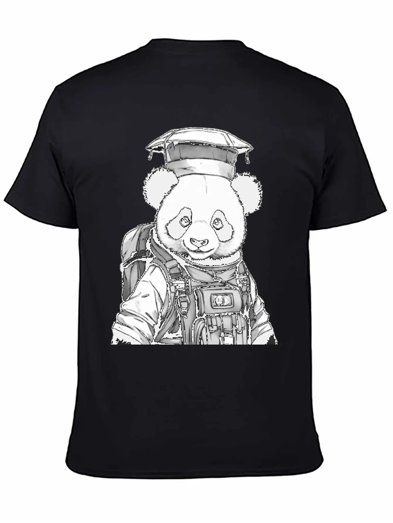 Chief Panda Unisex Casual T-Shirt – Clean Design For Daily Comfort
