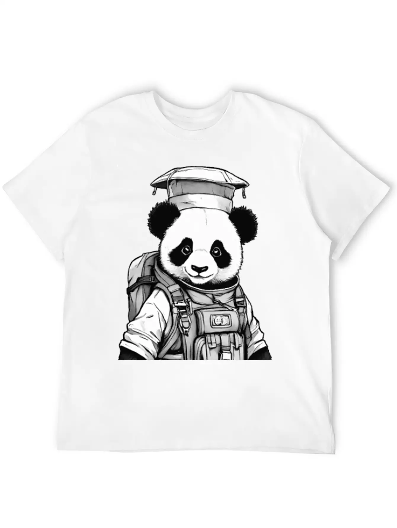 Chief Panda Unisex Casual T-Shirt – Clean Design For Daily Comfort