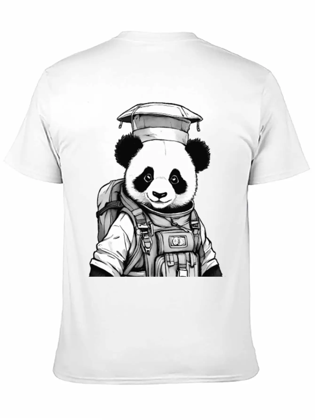 Chief Panda Unisex Casual T-Shirt – Clean Design For Daily Comfort