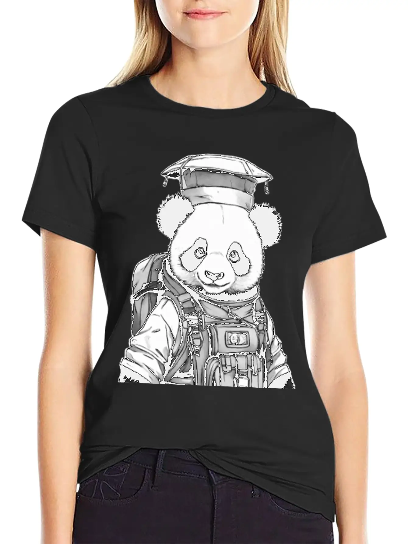 Chief Panda Unisex Casual T-Shirt – Clean Design For Daily Comfort