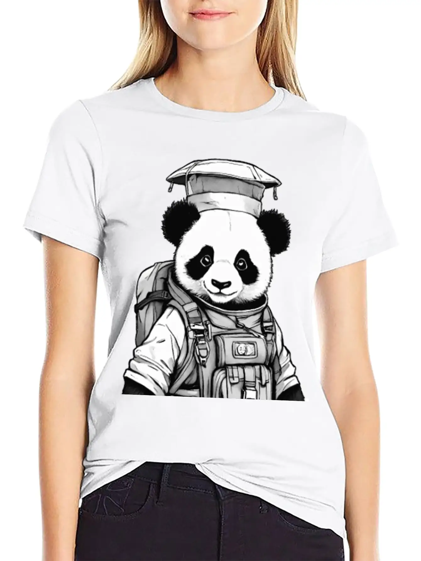 Chief Panda Unisex Casual T-Shirt – Clean Design For Daily Comfort