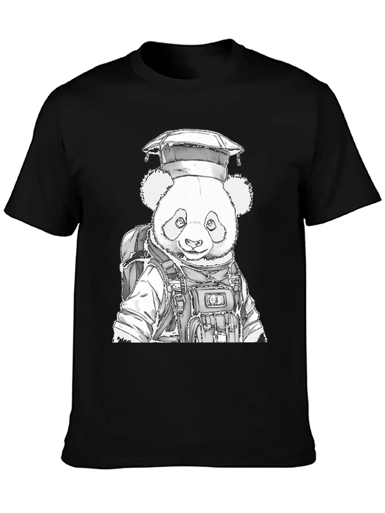 Chief Panda Unisex Casual T-Shirt – Clean Design For Daily Comfort