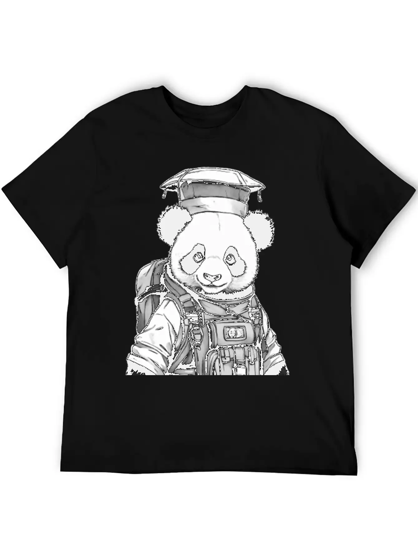 Chief Panda Unisex Casual T-Shirt – Clean Design For Daily Comfort