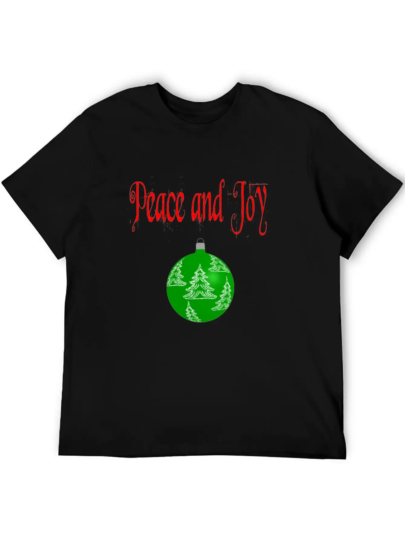 Christmas Peace And Joy Unisex Casual T-Shirt – Clean Design For Daily Comfort