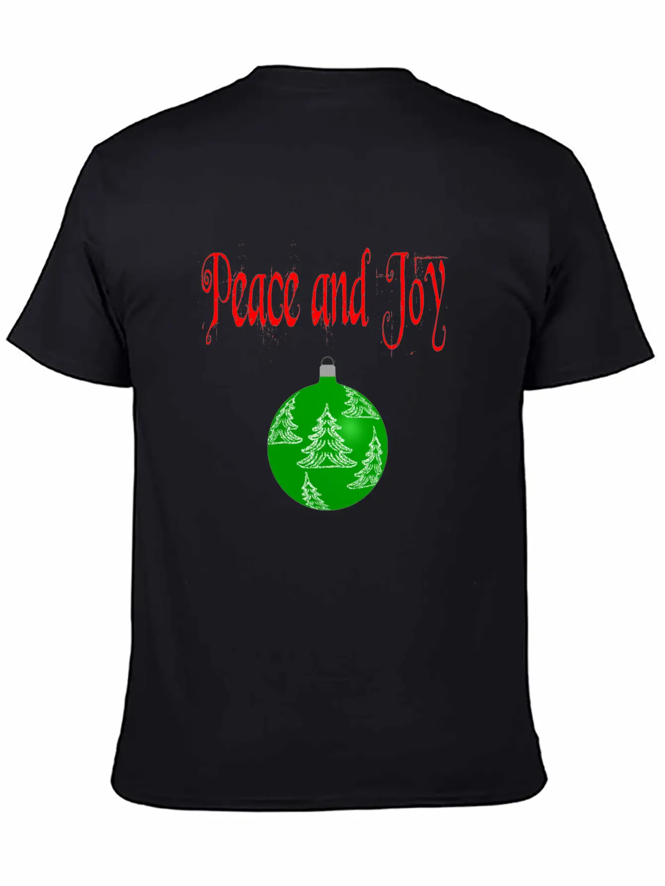 Christmas Peace And Joy Unisex Casual T-Shirt – Clean Design For Daily Comfort