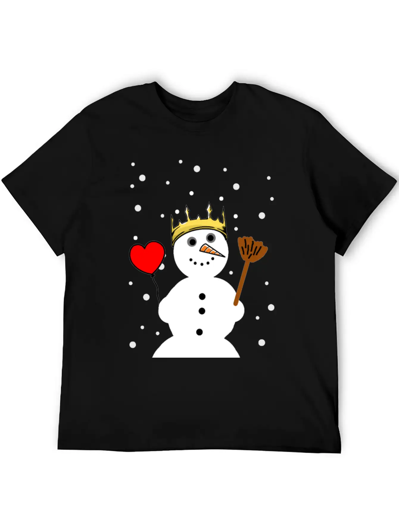 Christmas Snowman Fantasy Snow Xmas Winter Unisex Casual T-Shirt – Clean Design For Daily Comfort
