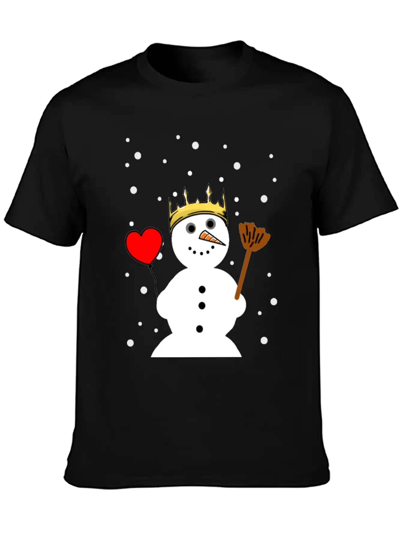 Christmas Snowman Fantasy Snow Xmas Winter Unisex Casual T-Shirt – Clean Design For Daily Comfort
