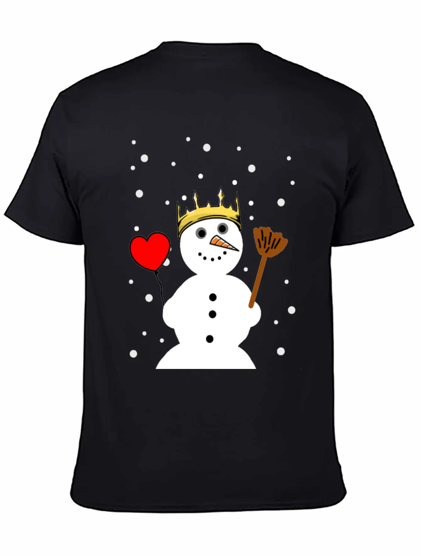 Christmas Snowman Fantasy Snow Xmas Winter Unisex Casual T-Shirt – Clean Design For Daily Comfort