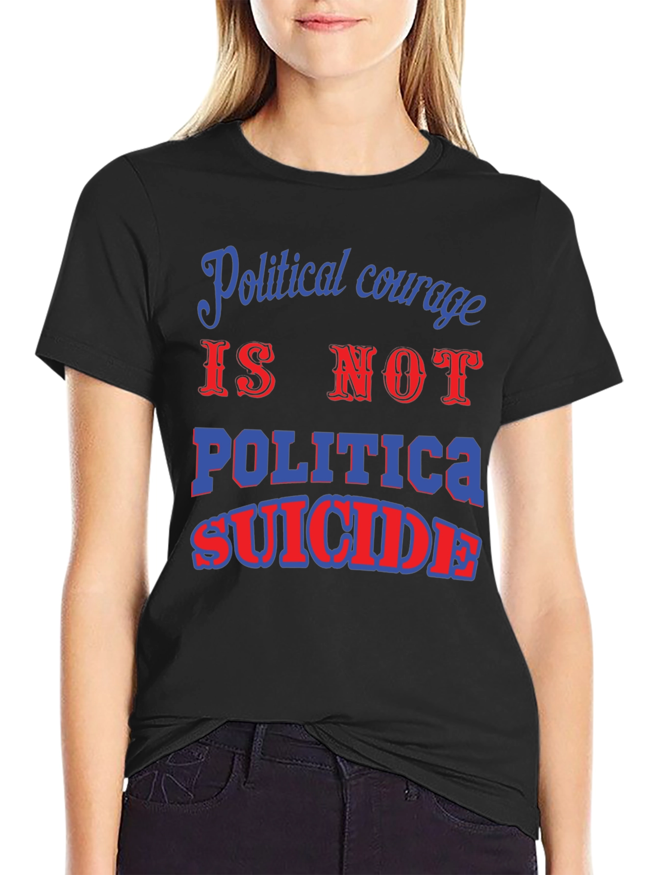 Political Courage Graphic T-Shirt