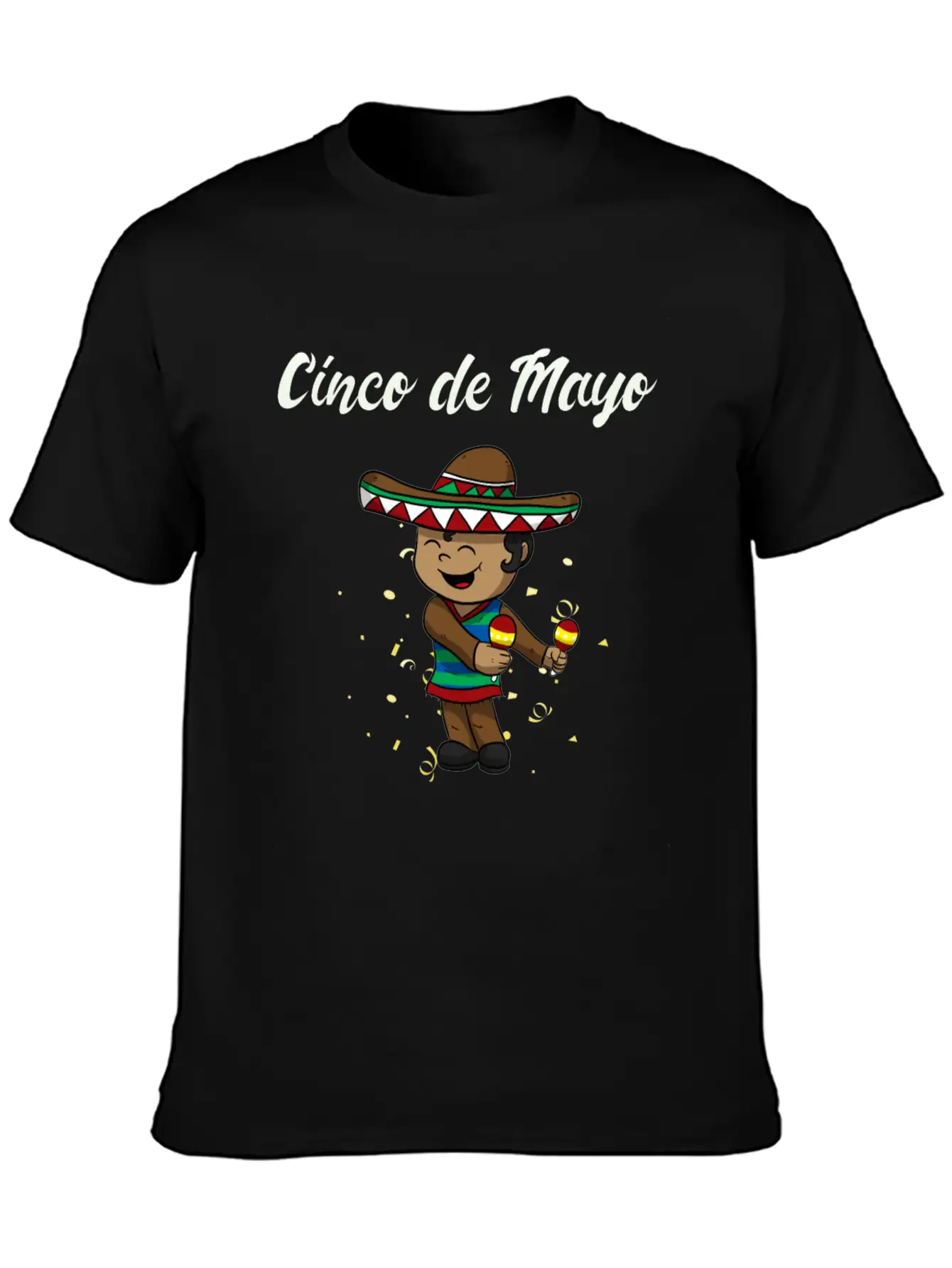Cinco De Mayo Mexican Mexico Fiesta Unisex Casual T-Shirt – Clean Design For Daily Comfort