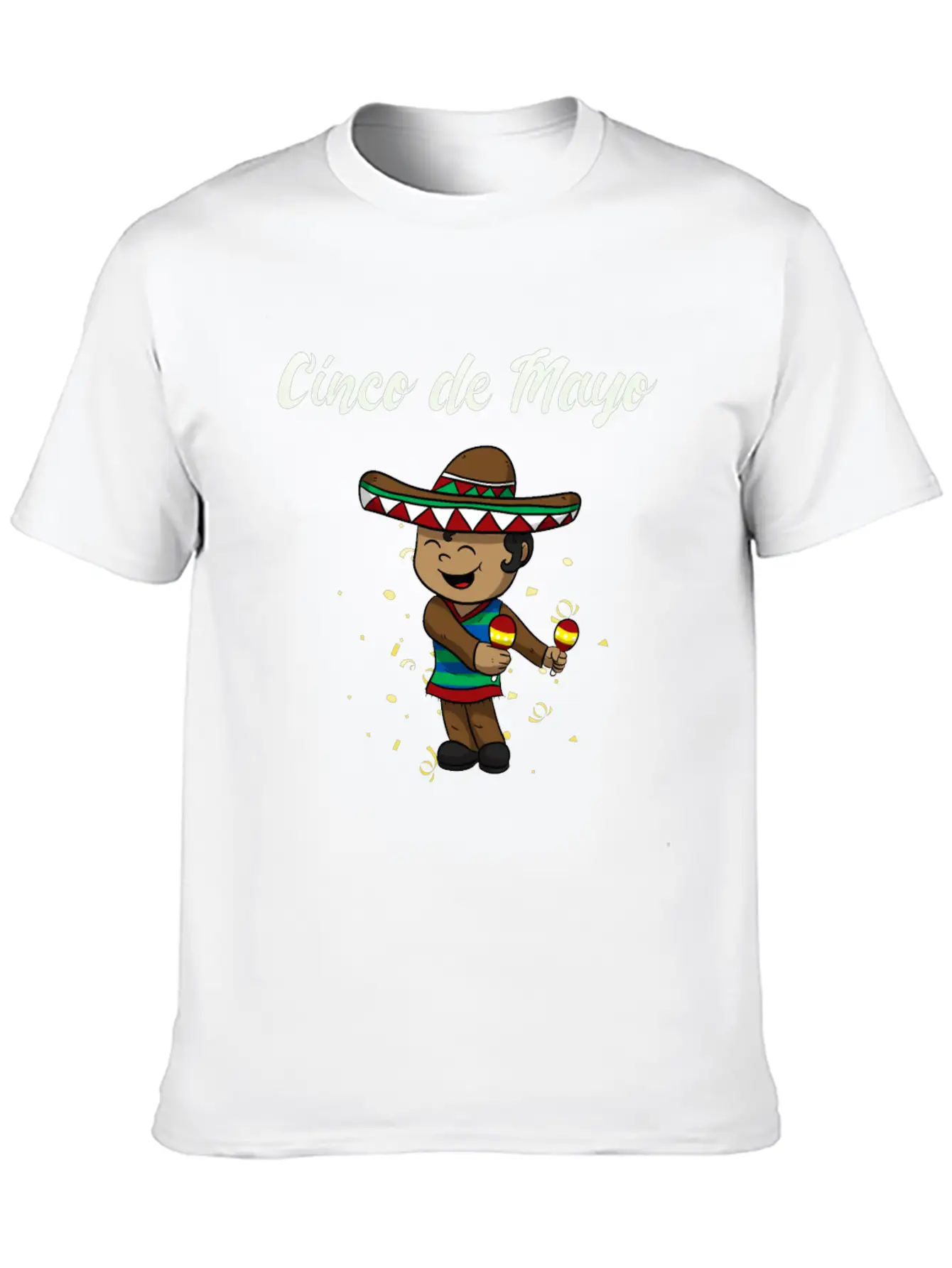 Cinco De Mayo Mexican Mexico Fiesta Unisex Casual T-Shirt – Clean Design For Daily Comfort