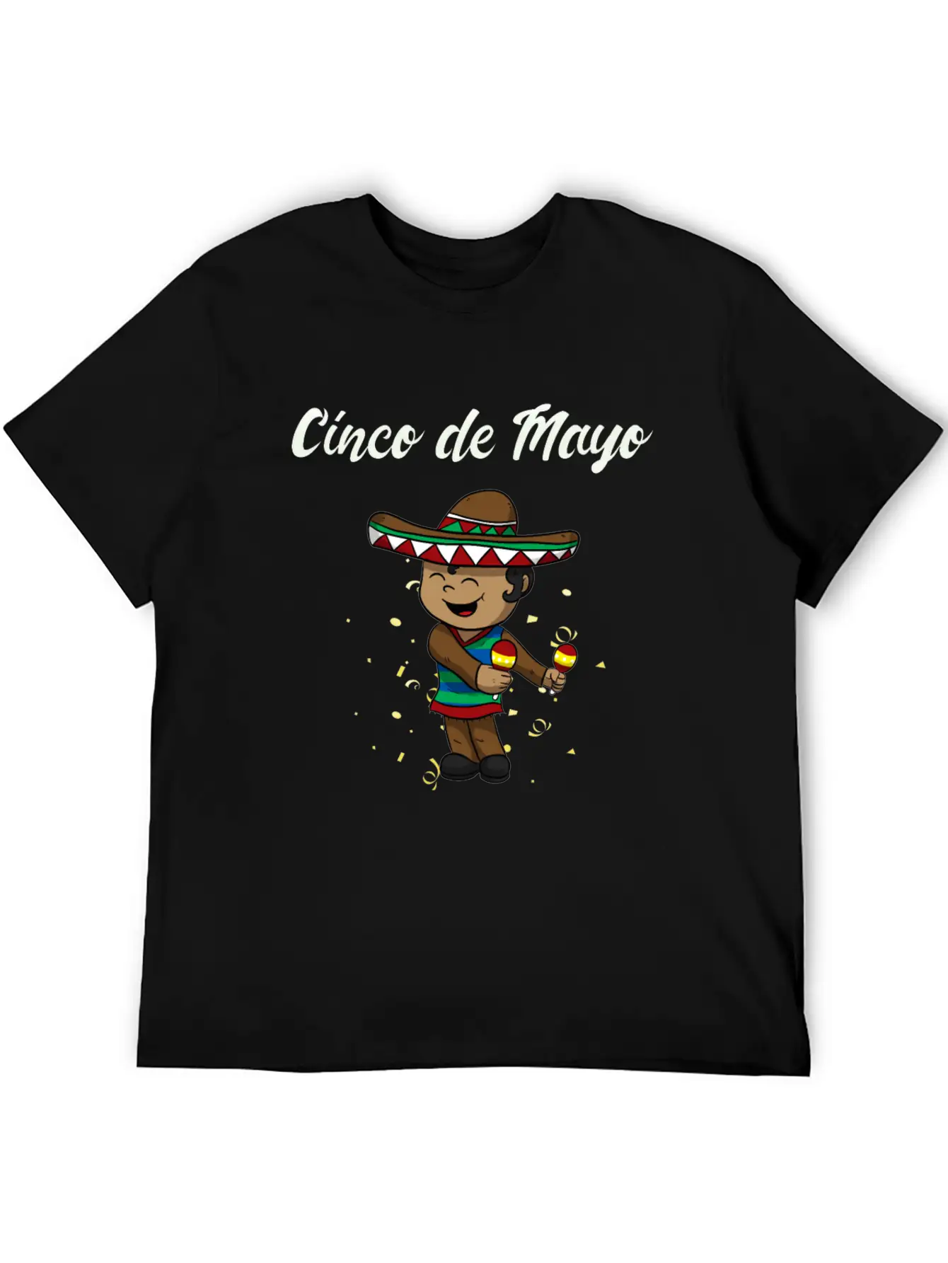 Cinco De Mayo Mexican Mexico Fiesta Unisex Casual T-Shirt – Clean Design For Daily Comfort
