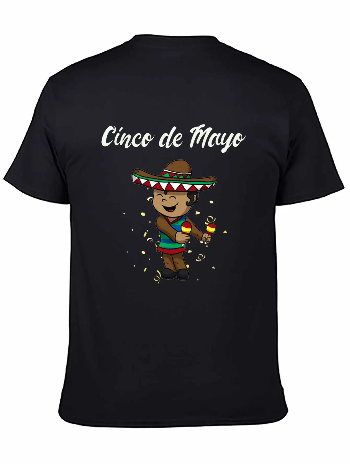 Cinco De Mayo Mexican Mexico Fiesta Unisex Casual T-Shirt – Clean Design For Daily Comfort