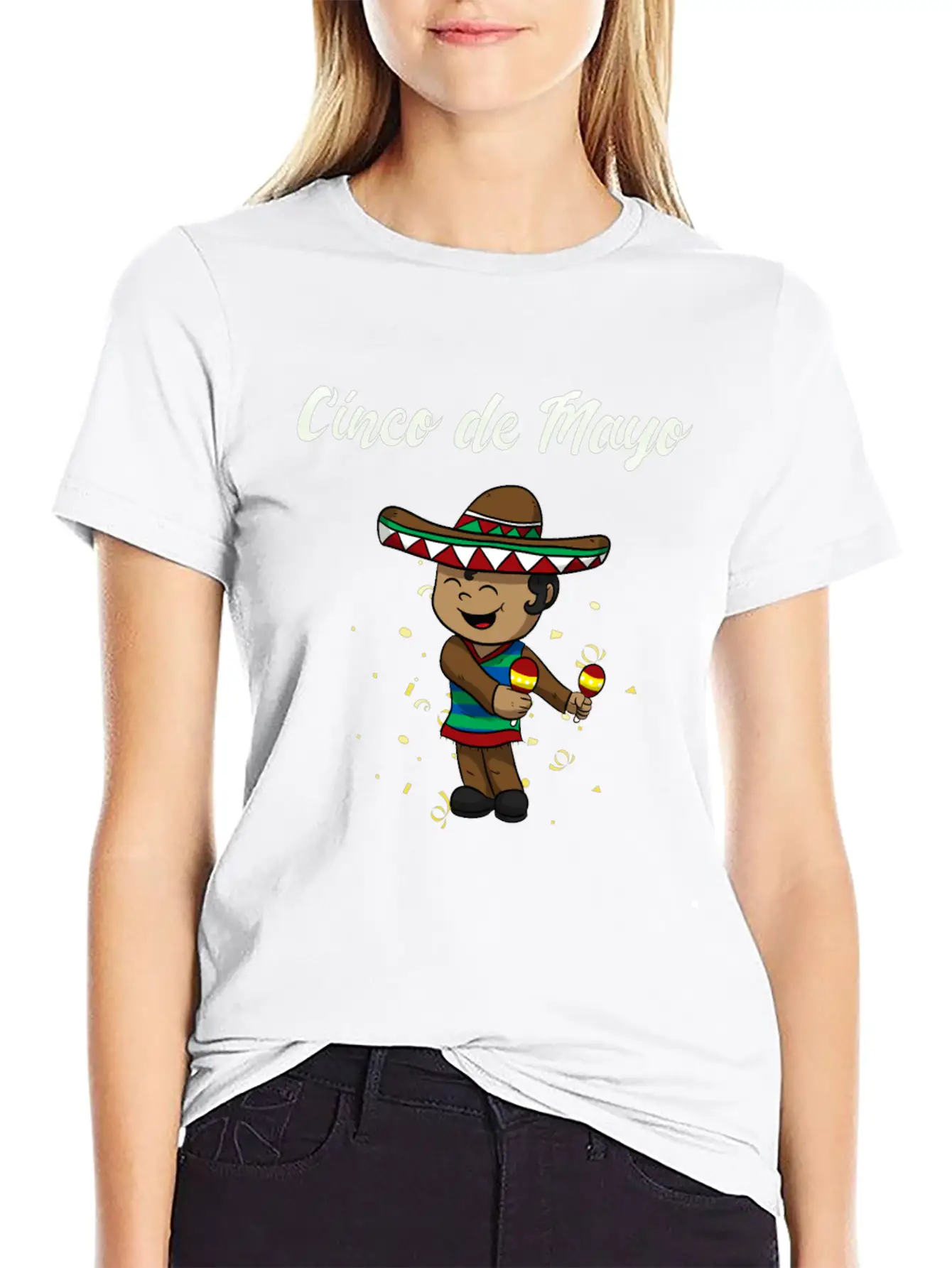 Cinco De Mayo Mexican Mexico Fiesta Unisex Casual T-Shirt – Clean Design For Daily Comfort