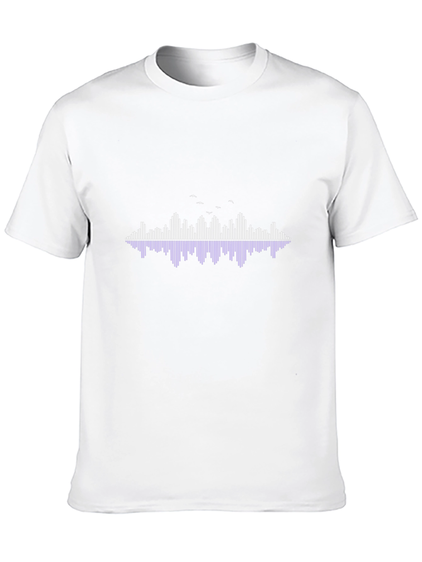 Soundwave Graphic Print Black T-Shirt