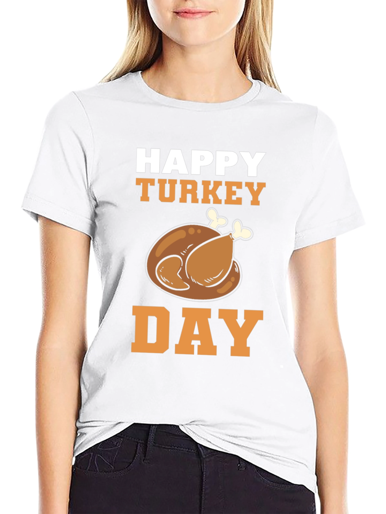 Happy Turkey Day T-Shirt | Thanksgiving Apparel