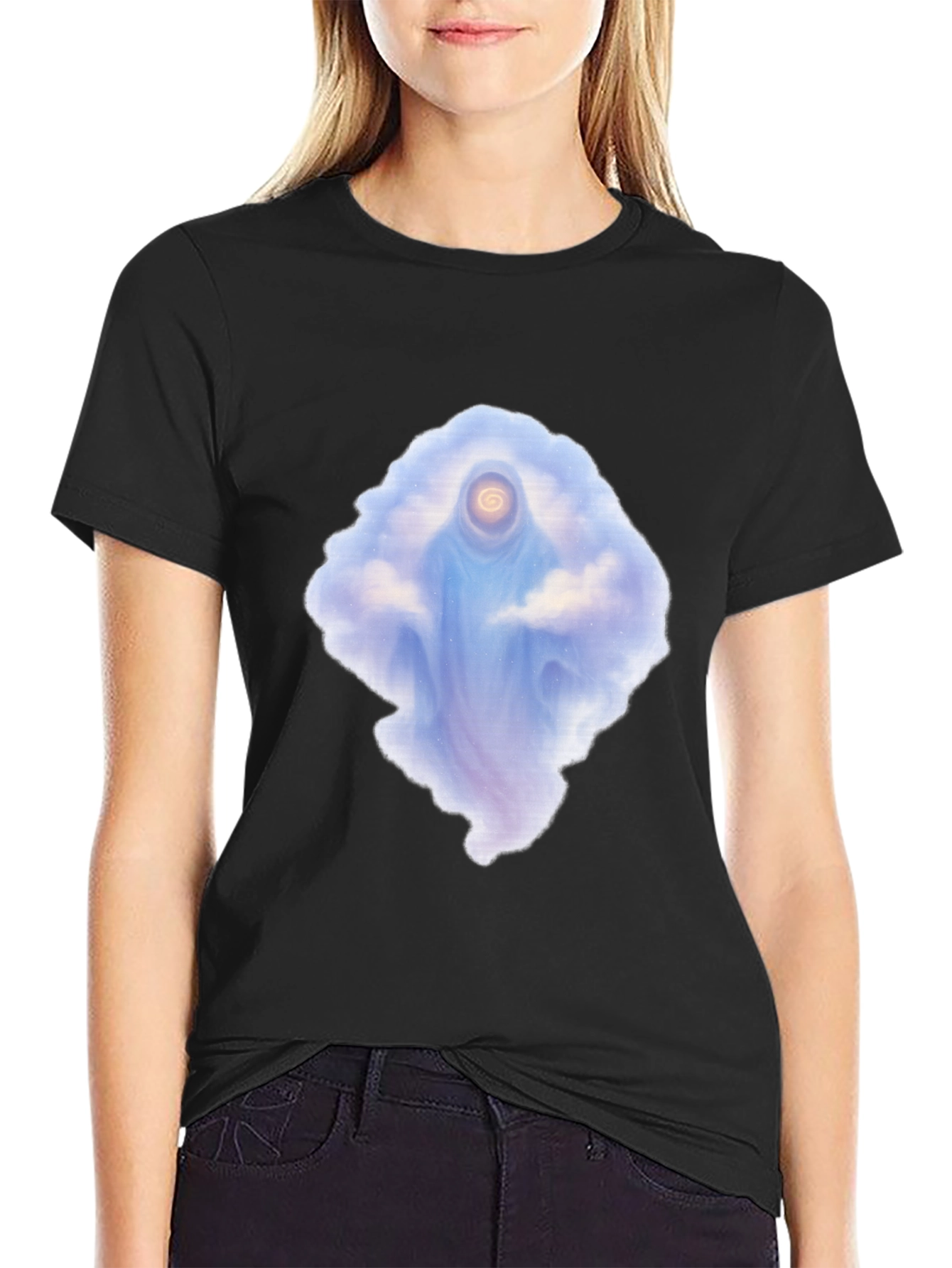 Mystic Cloud Spirit Tee - Unique Graphic T-Shirt