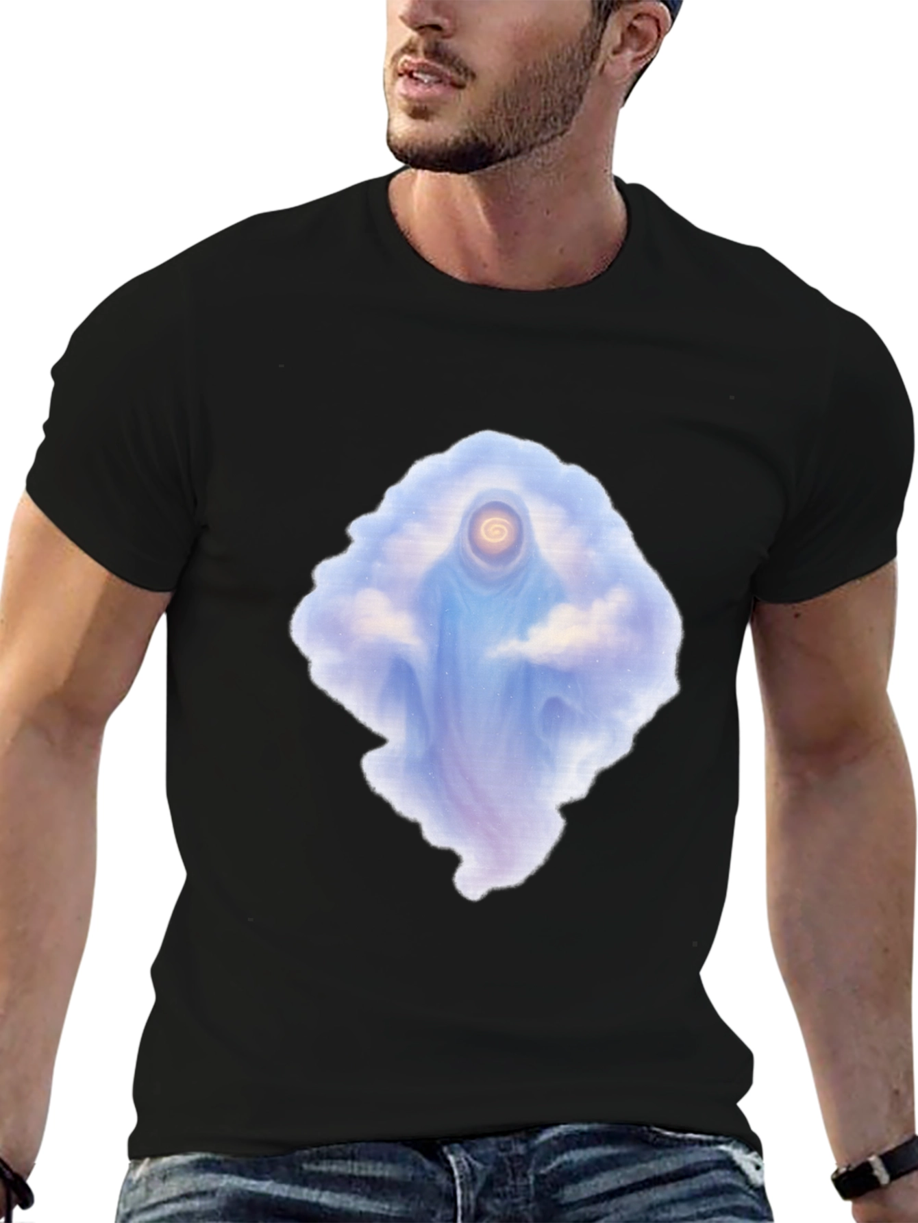 Mystic Cloud Spirit Tee - Unique Graphic T-Shirt