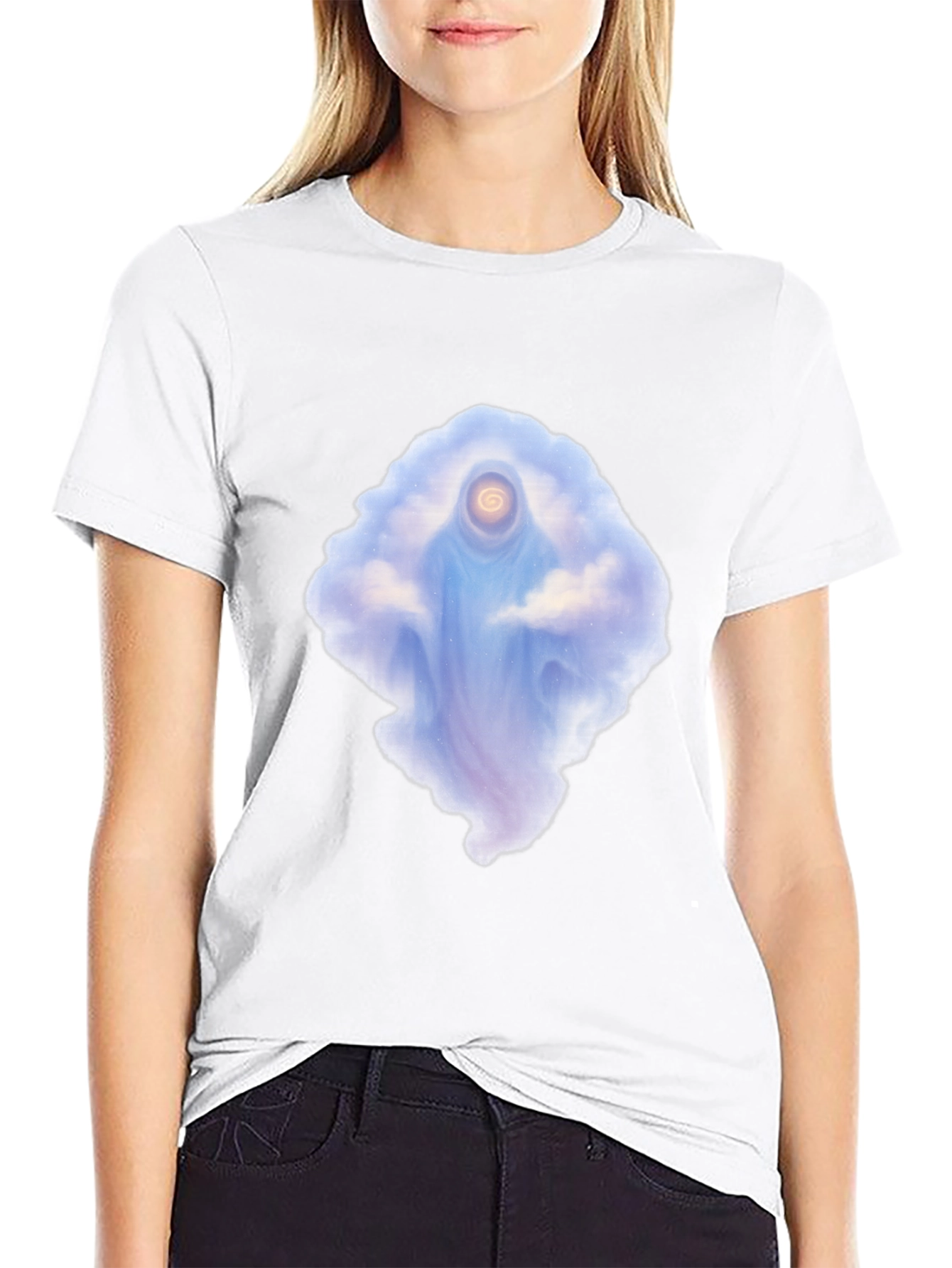 Mystic Cloud Spirit Tee - Unique Graphic T-Shirt