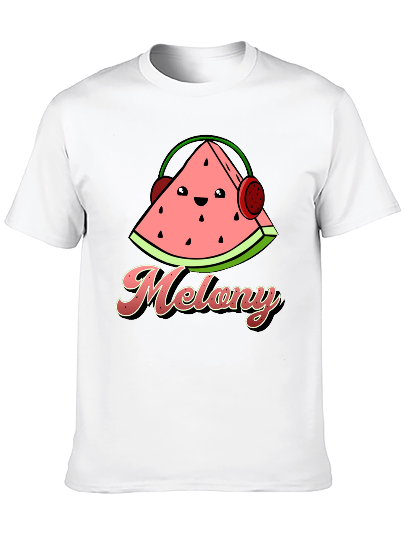 Melony T-Shirt: Cute Watermelon Graphic Tee