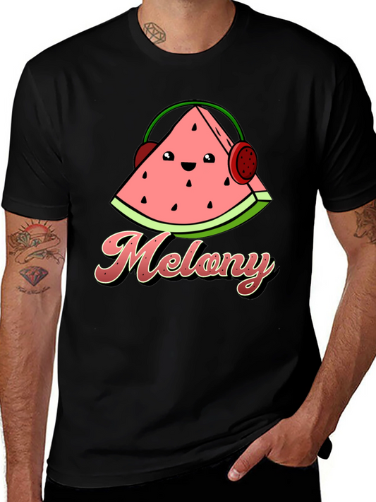 Melony T-Shirt: Cute Watermelon Graphic Tee